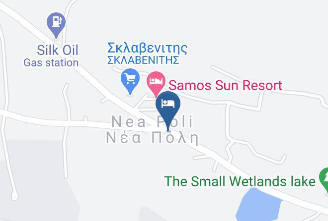 Samos - Evelin Hotel & Studios Maps