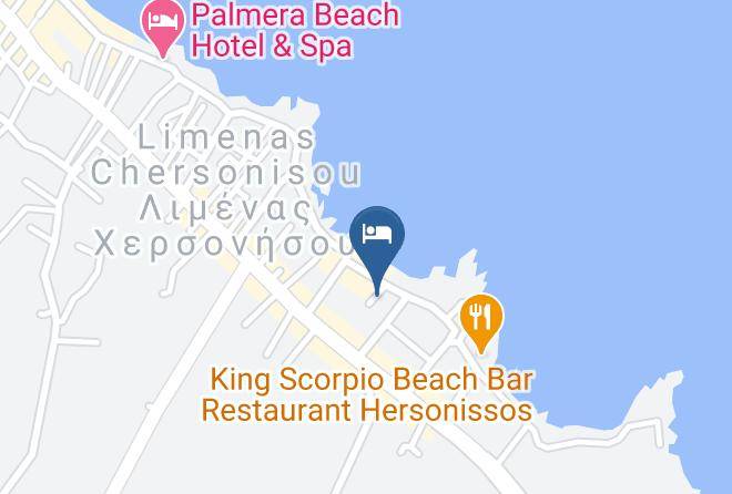Iraklion - Evelyn Beach Hotel Maps