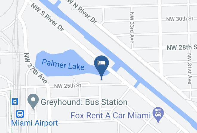 Miami Dade - Even Hotel Miami Airport Maps