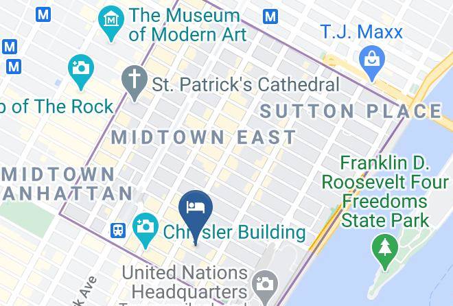 New York - Even Hotel New York Midtown East Maps