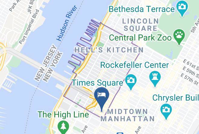 New York - Even Hotel New York Times Square South Maps