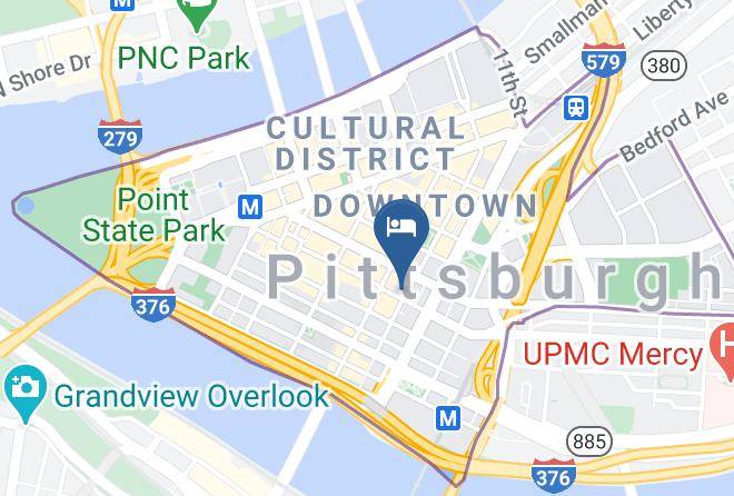 Allegheny - Even Hotel Pittsburgh Downtown Maps