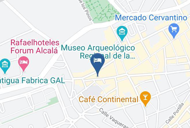 Madrid - Evenia Alcala Boutique Maps