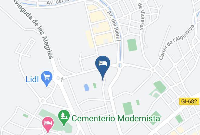 Evenia Olympic Palace Map