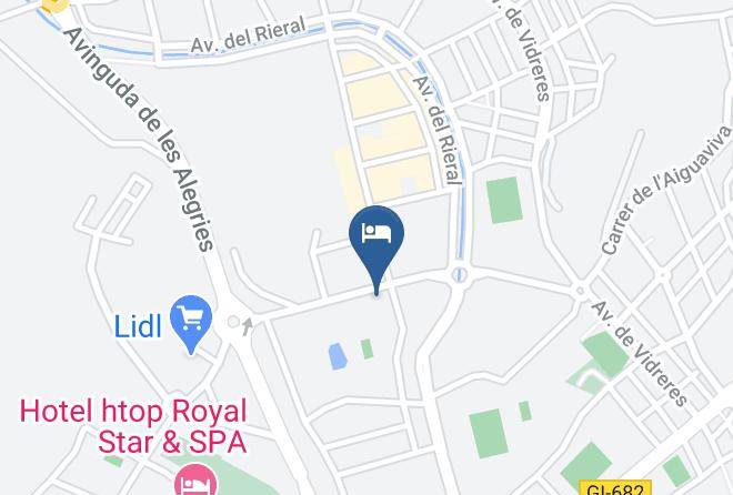 Girona - Evenia Olympic Suites Maps