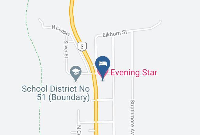 Kootenay Boundary - Evening Star Motel Maps
