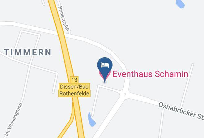 Osnabruck - Eventhaus Schamin Maps