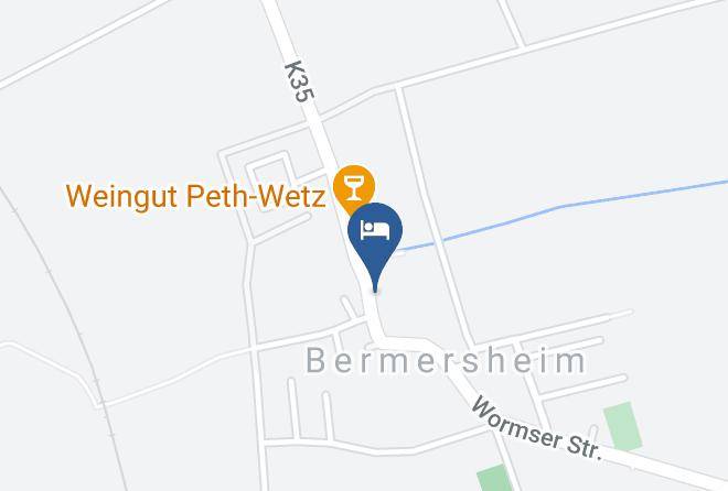 Alzey Worms - Eventhof Und Gastehaus Weingewolbe San Martin Maps