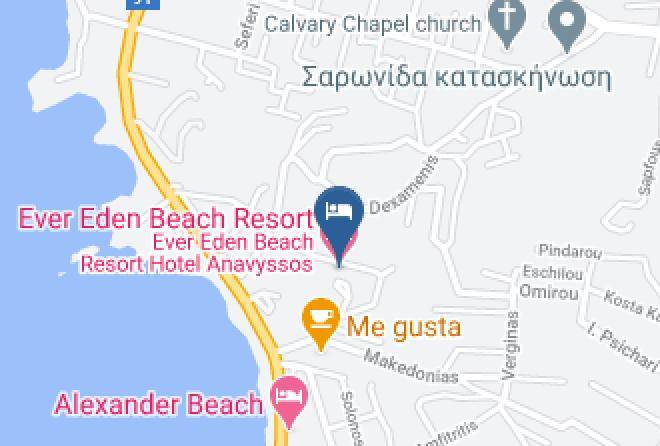 East Attica - Ever Eden Beach Resort Maps