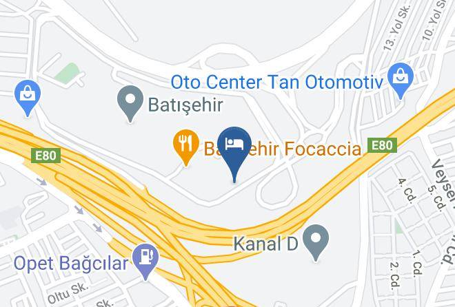 Bagcilar - Ever Hotel Europe Maps