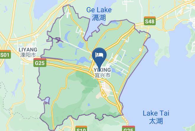 Wuxi - Ever Joy Hotel Yixing Maps