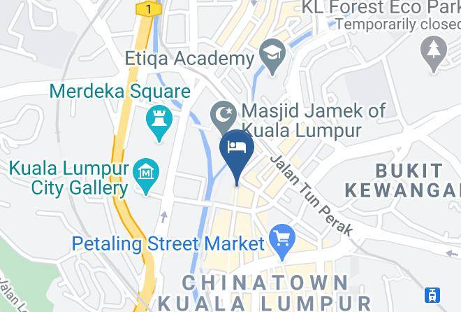 Kuala Lumpur - Everest Hotel Maps
