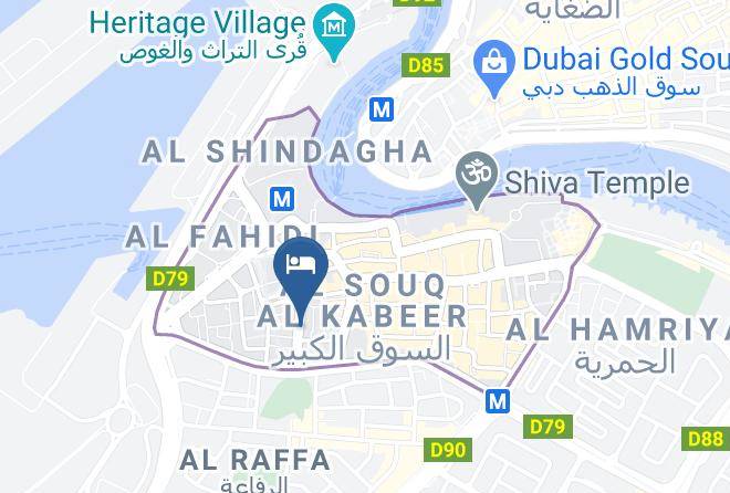 Dubai - Everest International Hotel Maps