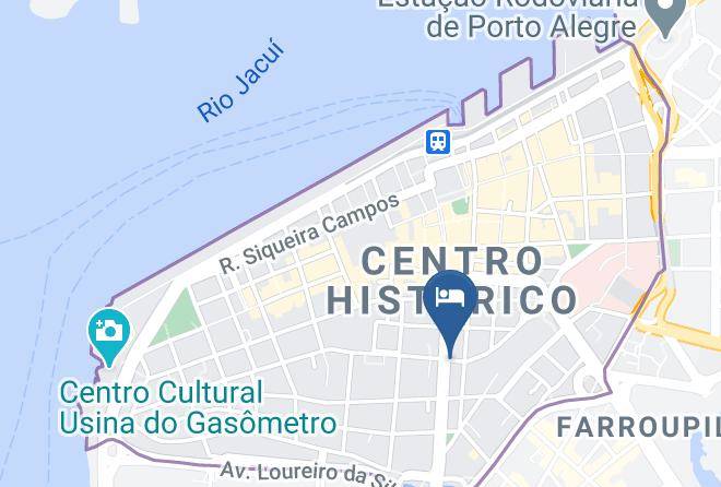 Porto Alegre - Everest Porto Alegre Hotel Maps