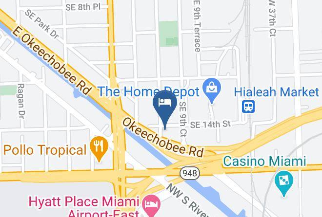 Miami Dade - Everglades Motel Maps