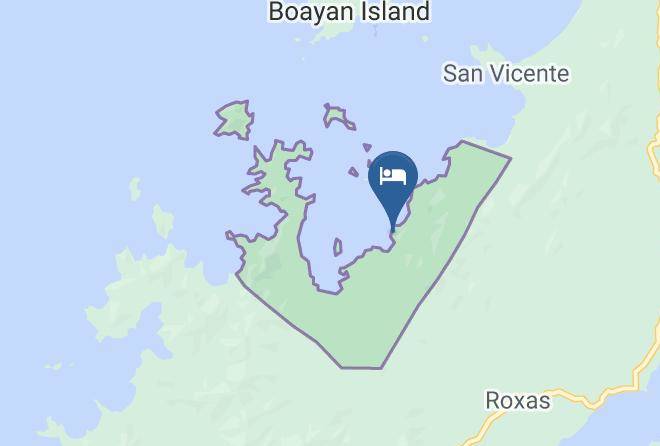 Palawan - Evergreen Bayview Bungalows Maps