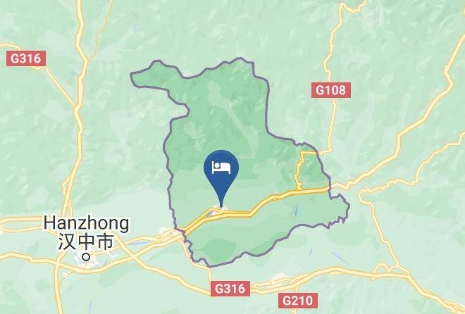 Hanzhong - Evergreen Eco Hotel Maps