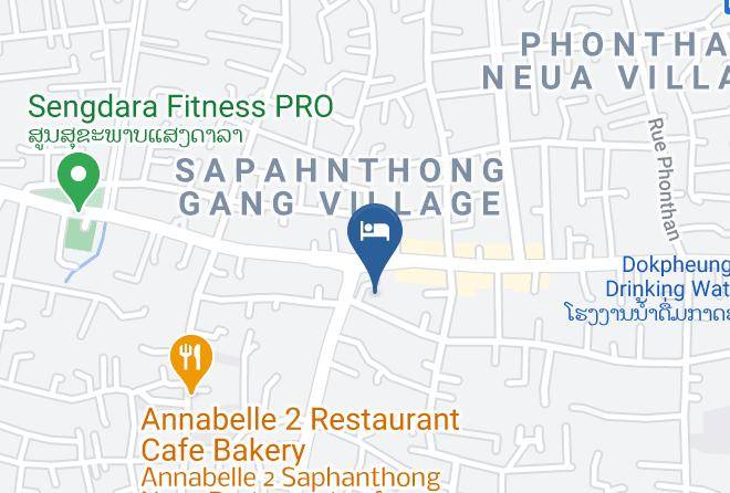 Vientiane - Evergreen Hotel Maps