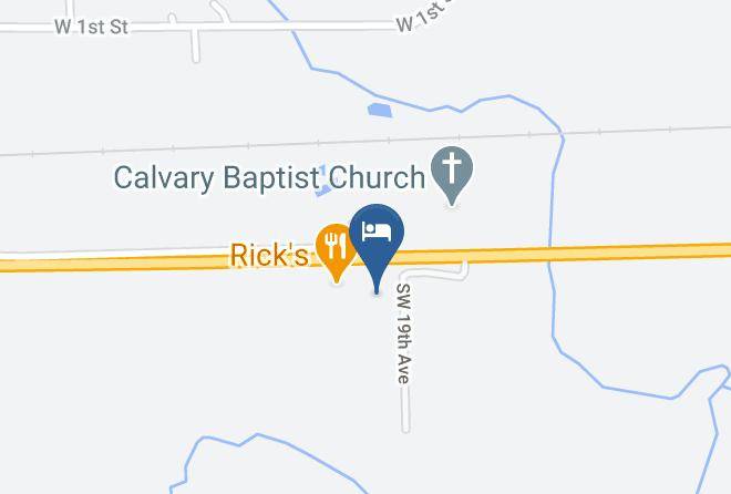 Pratt - Evergreen Inn Motel & Rv Park Maps