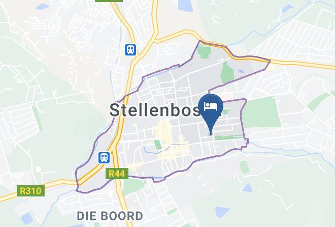 Cape Winelands - Evergreen Manor & Spa Maps