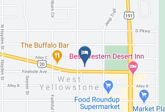 Gallatin - Evergreen Motel Maps