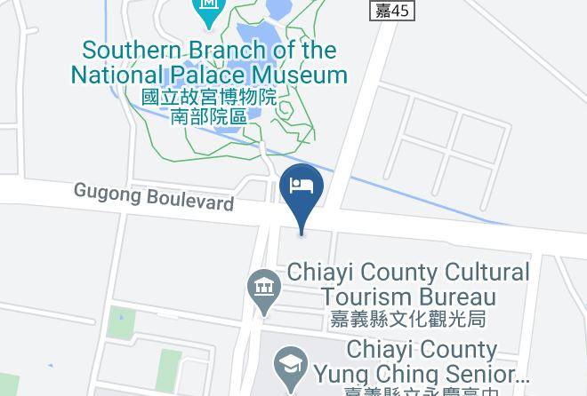 Chiayinty - Evergreen Palace Hotel Chiayi Maps