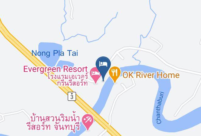 Amphoe Makham - Evergreen Resort Maps