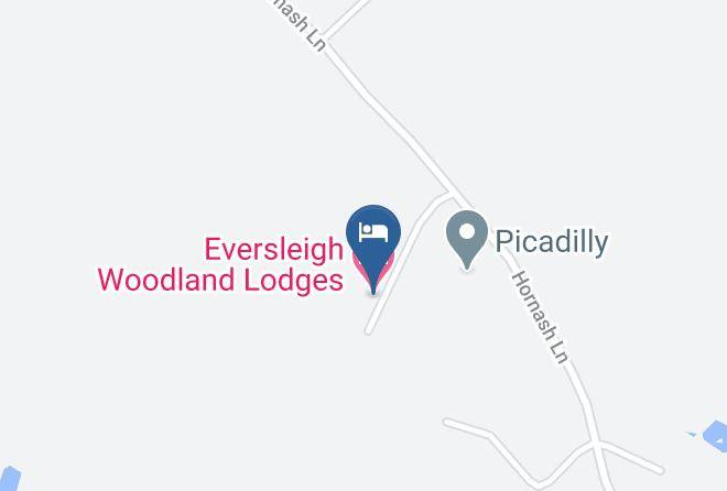 Eversleigh Woodland Lodges Map