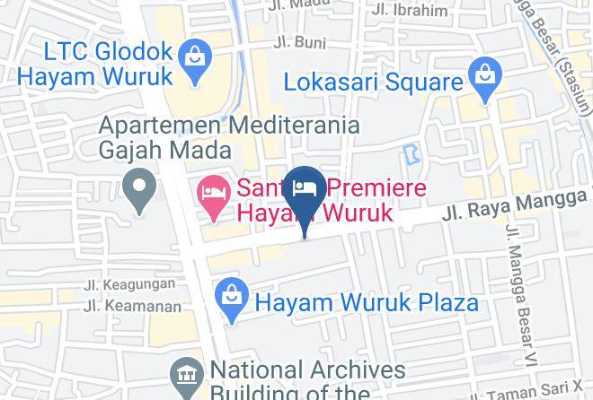 West Jakarta - Everyday Smart Hotel Mangga Besar Maps