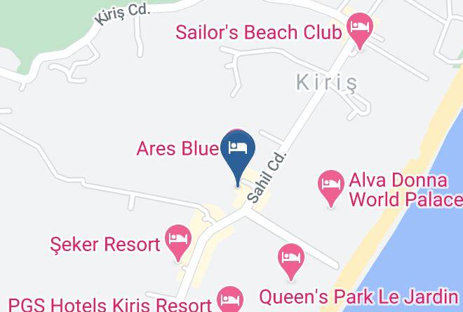 Kemer - Everytime Hotels Kiris Maps