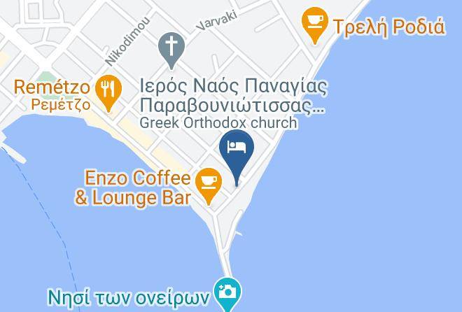 Eviana Beach Map