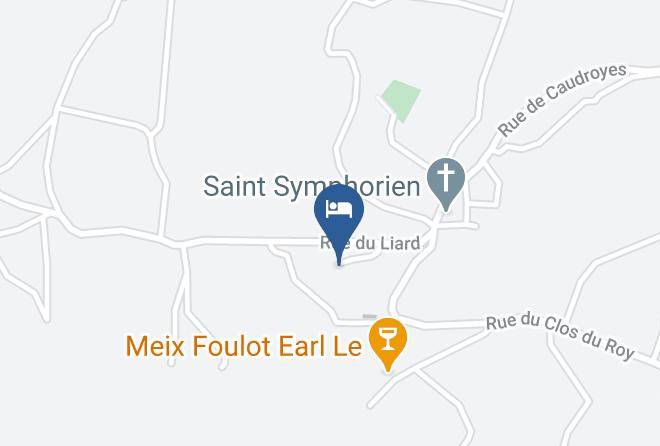 Saone Et Loire - Evidence Maison D'hotes Maps