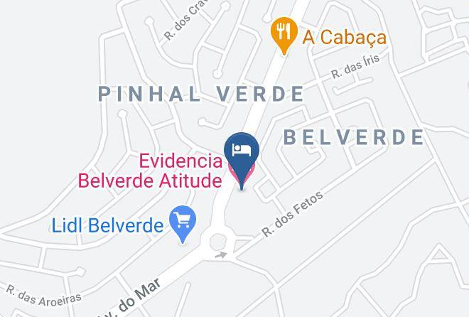 Seixal - Evidencia Belverde Atitude Hotel Maps