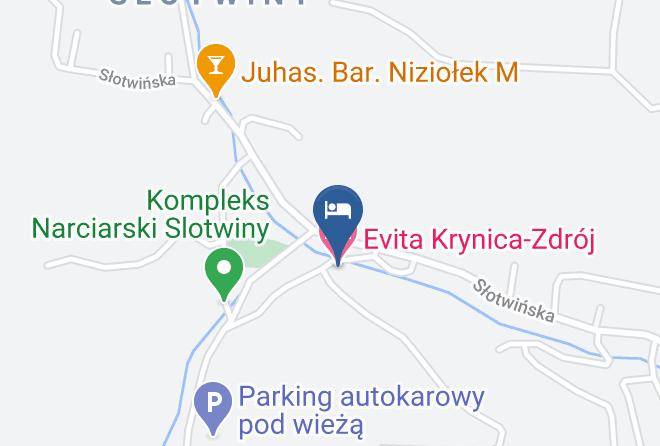 Nowosadecki - Evita Krynica Zdroj Maps