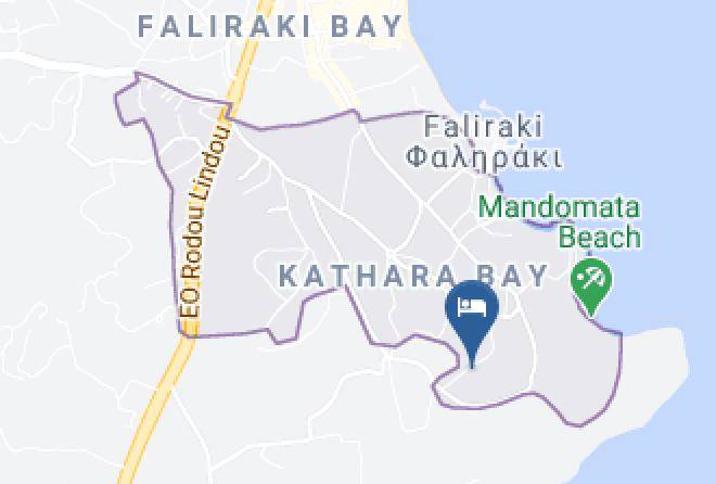 Dodecanese - Evita Resort Hotel Maps