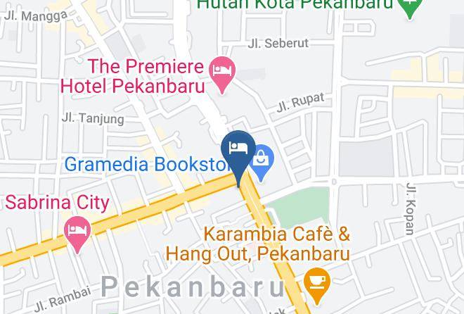 Pekanbaru - Evo Hotel Pekanbaru Maps