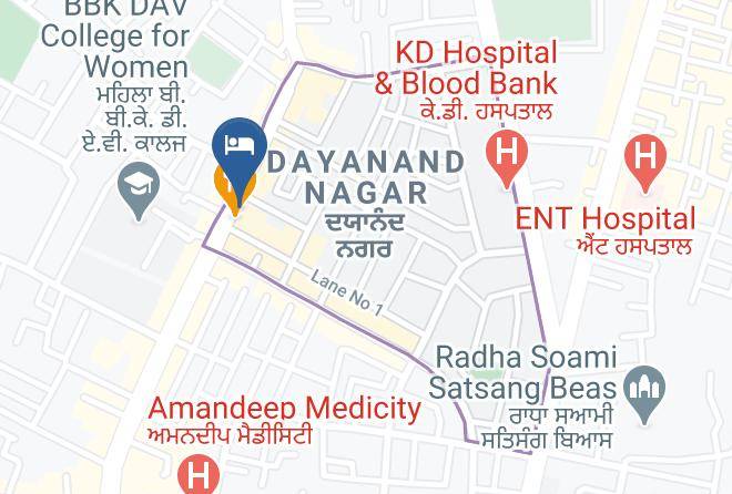 Evoke Avaas Lifestyle Amritsar Map