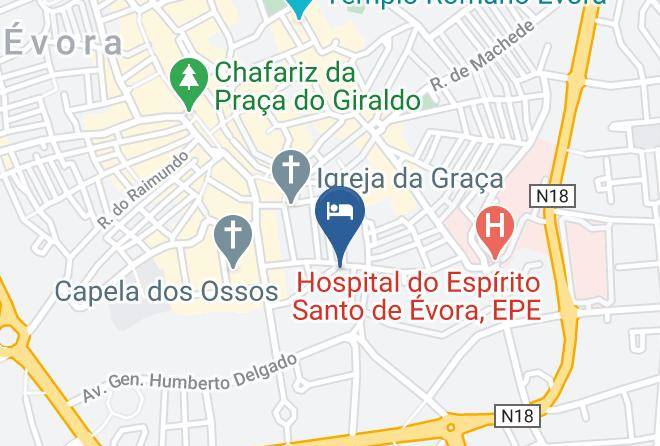 Sao Mamede - Evora Olive Hotel Maps