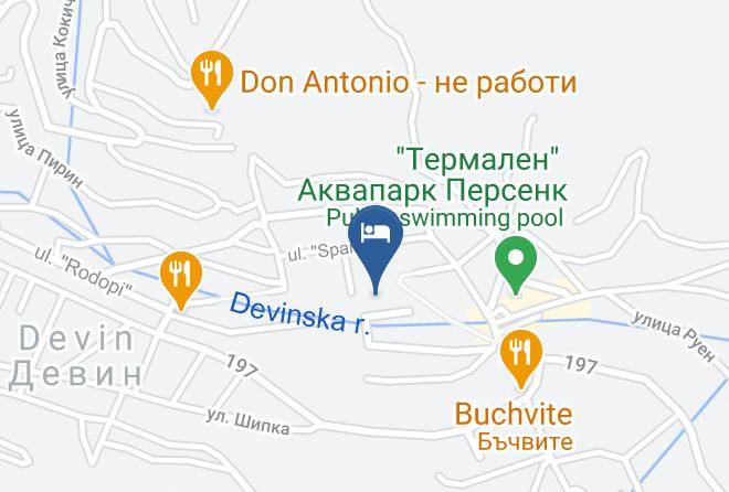 Devin - Evridika Spa Hotel Maps