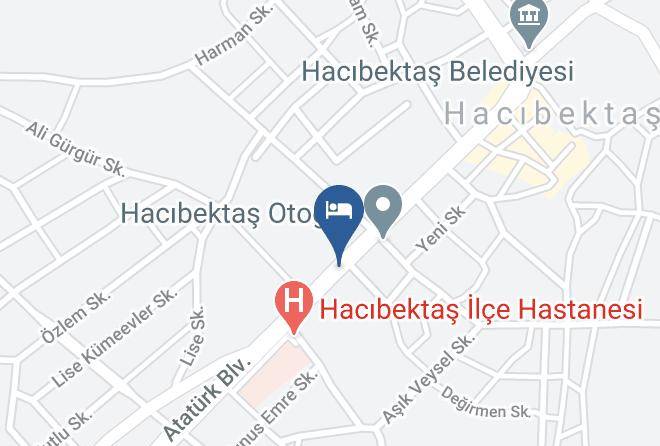 Hacibektas - Evrim Otel Maps