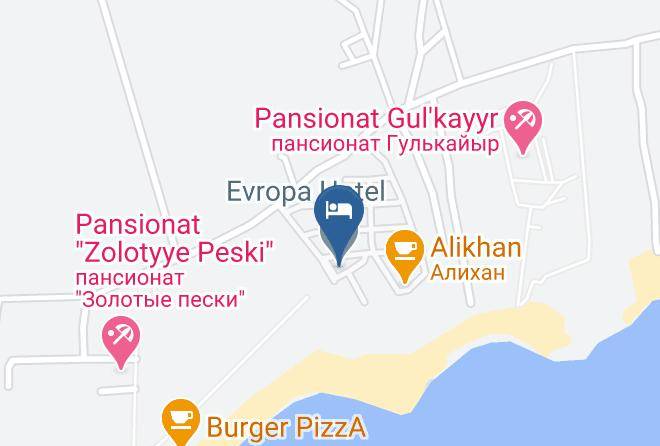 Ysyk Kol Region - Evropa Hotel Maps