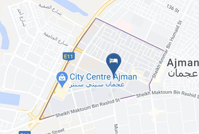 Ajman - Ewan Grand Resort Maps