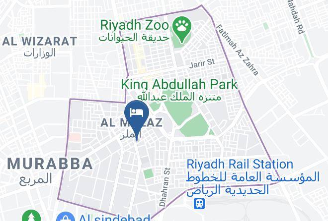 Riyadh - Ewan Tower For Furnished Residential Units Maps