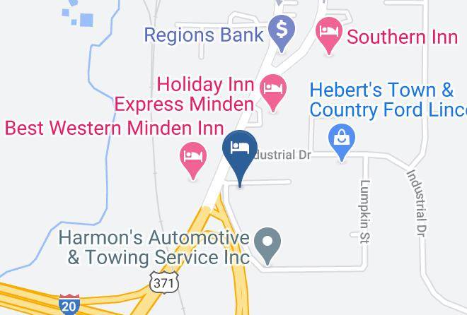 Exacta Inn Remodeled March 2017 Map