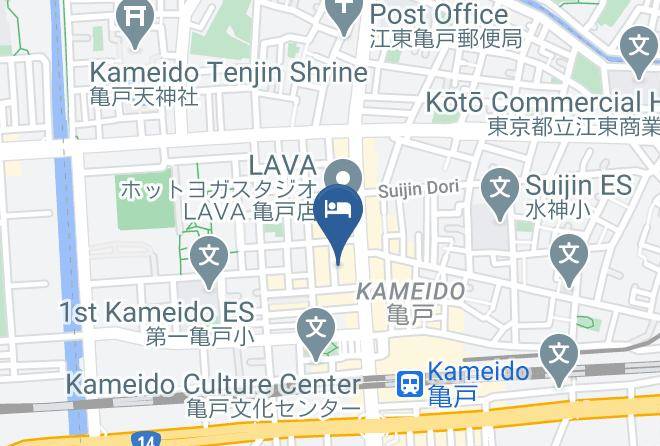 Koto Ward - Excel City Hotel Maps