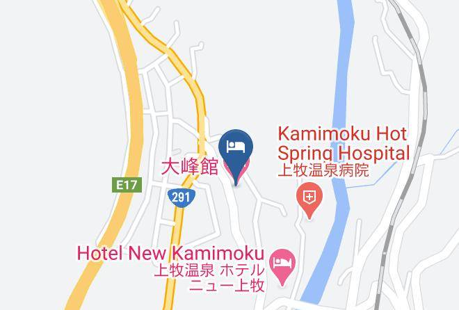 Minakami Towntone District - Excel Inn Shibukawa Maps