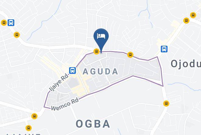 Ikeja - Excellence Hotel And Conference Centre Aguda Lagos Maps