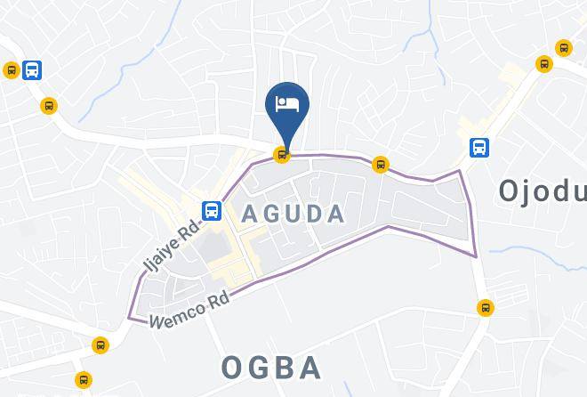 Ikeja - Excellence Hotel Ogba Maps