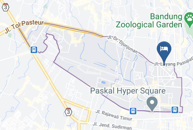 Bandung - Excellent Seven Hotel Maps