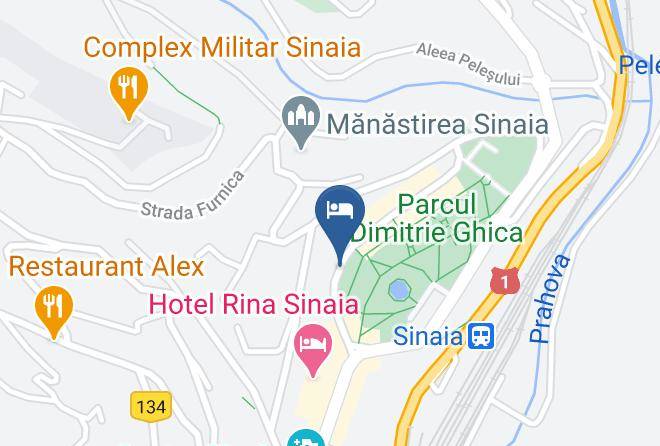 Sinaia - Excelsior Boutique Maps